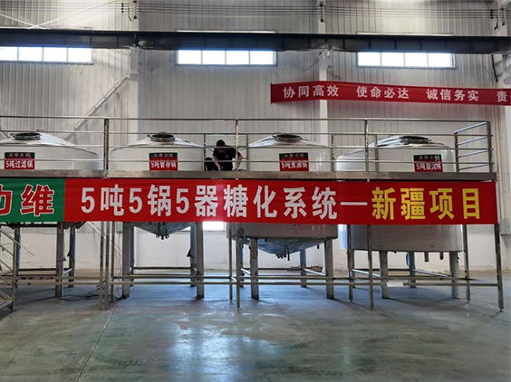 高州精酿啤酒设备厂—5吨精酿啤酒设备—新疆项目